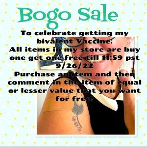 Bivalent BOGO sale 9/26/22